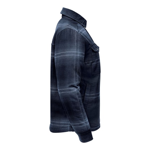 Zoom bild av Women's Highland Sherpa Lined Plaid Jacket, midnight/dusk