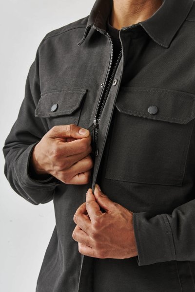 Zoom bild av Men’s Oxide Sherpa Lined Canvas Jacket, granite