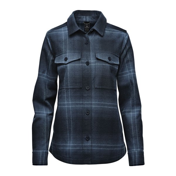 Zoom bild av Women's Highland Shacket, midnight/dusk