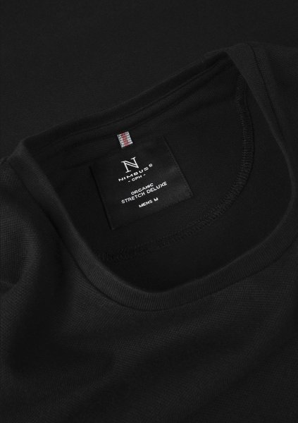 Zoom bild av The pique tee, black