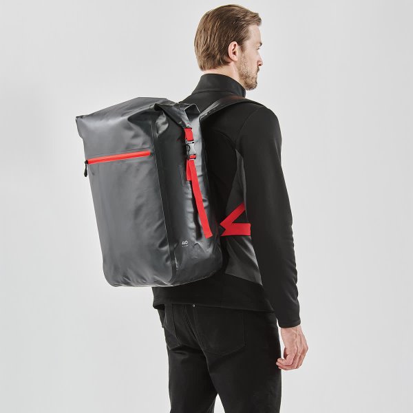 Zoom bild av Kemano Backpack, black/graphite/red