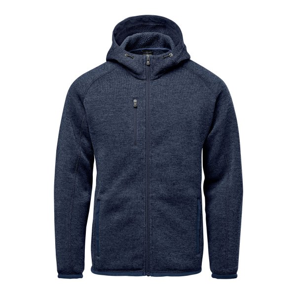 Zoom bild av Men's Avalante Full Zip Fleece Hoody, navy heather