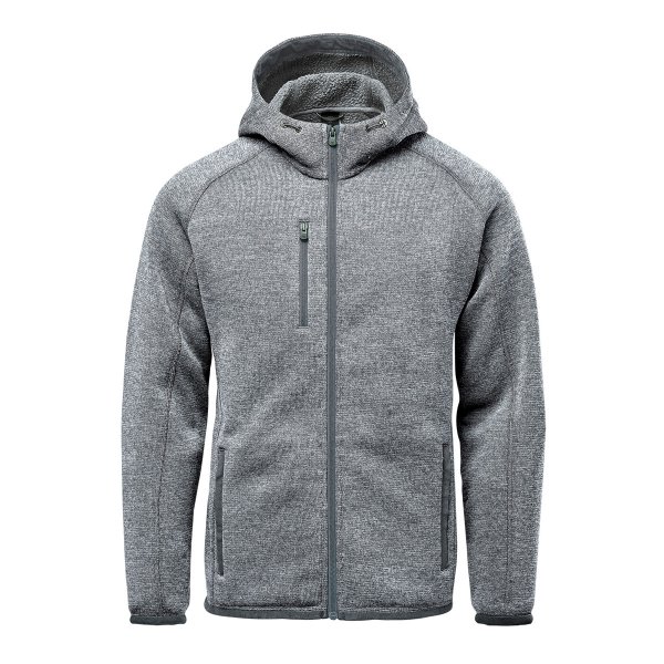 Zoom bild av Men's Avalante Full Zip Fleece Hoody, granite heather