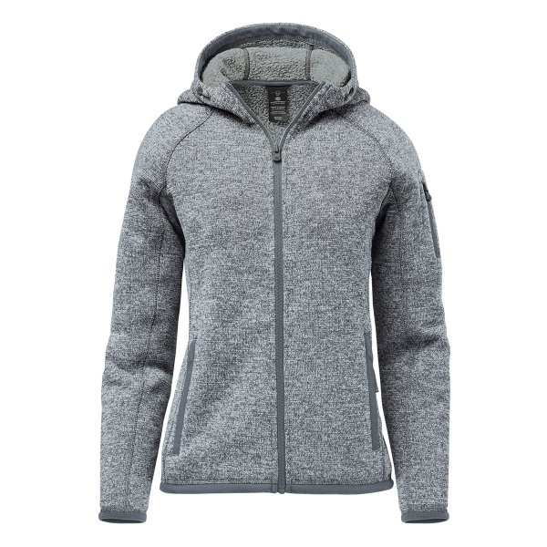Zoom bild av Women's Avalante Full Zip Fleece Hoody, granite heather