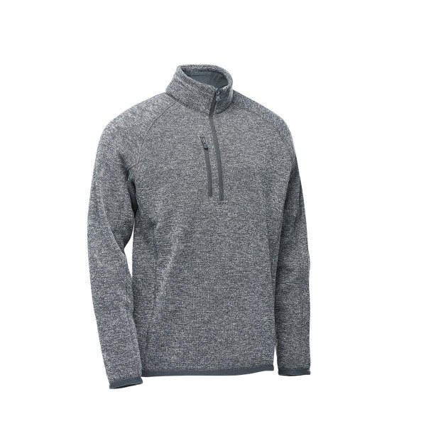 Zoom bild av Men's Avalante 1/4 Zip Pullover, granite heather