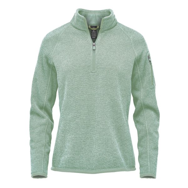 Zoom bild av Women's Avalante 1/4 Zip Pullover, ice blue heather