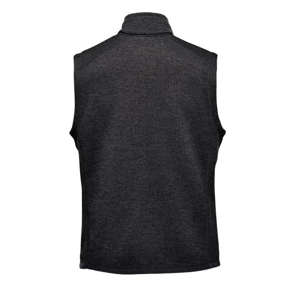 Zoom bild av Men's Avalante Full Zip Fleece Vest, black heather