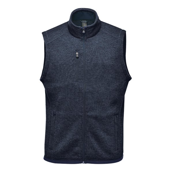 Zoom bild av Men's Avalante Full Zip Fleece Vest, navy heather
