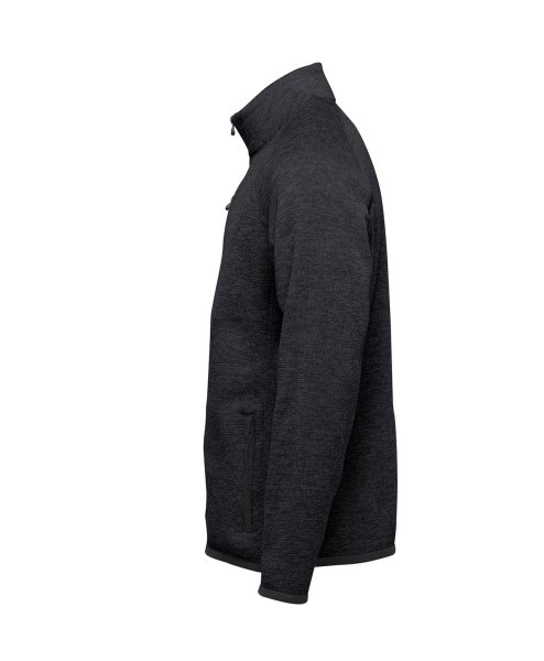 Zoom bild av Men's Avalante Full Zip Fleece Jacket, black heather