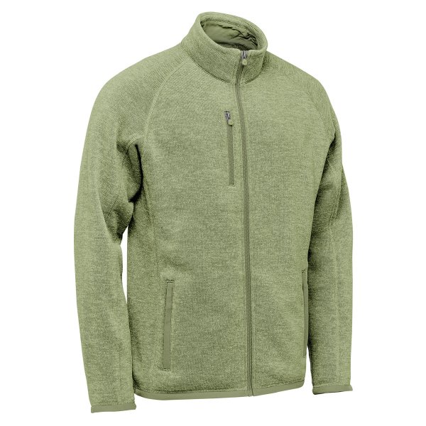 Zoom bild av Men's Avalante Full Zip Fleece Jacket, sage green heather