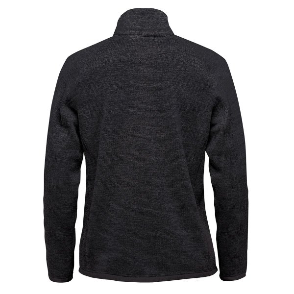 Zoom bild av Women's Avalante Full Zip Fleece Jacket, black heather