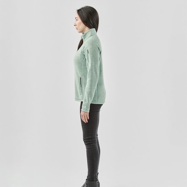 Zoom bild av Women's Avalante Full Zip Fleece Jacket, ice blue heather