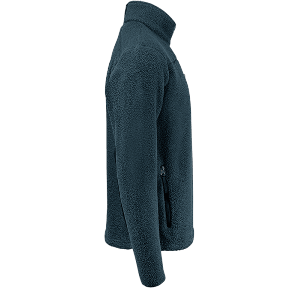 Zoom bild av Pile fleece jacket, blue/black