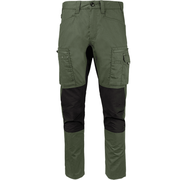 Zoom bild av Service Stretch Pants, green/black