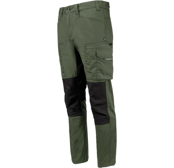 Zoom bild av Service Stretch Pants, green/black