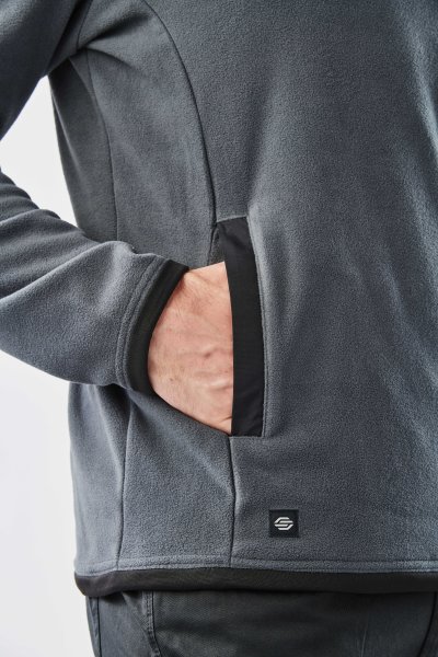 Zoom bild av Men's Shasta Tech Fleece 1/4 Zip, graphite/black