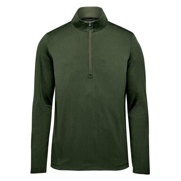 Zoom bild av Men's Zermatt 1/4 Zip Pullover, cypress/chive