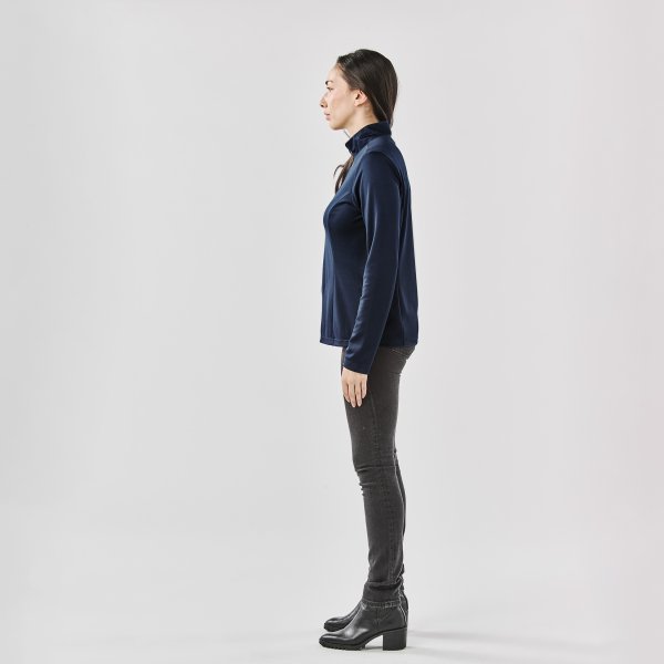 Zoom bild av Women's Monterey 1/4 Zip Pullover, navy