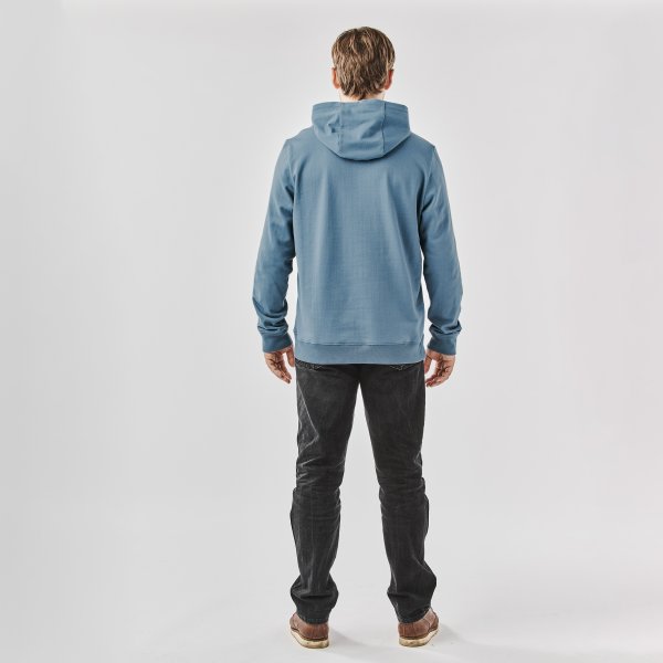Zoom bild av Men's Stockton Fleece Pullover Hoody, retro blue