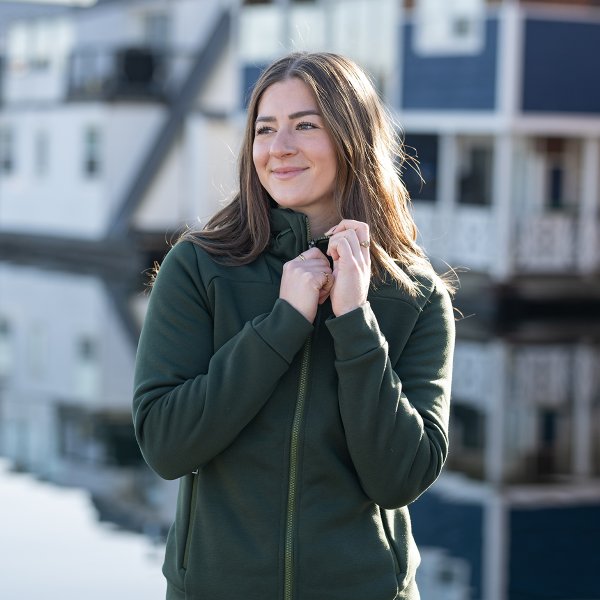 Zoom bild av Women's Antares Performance Hoody, cypress/chive