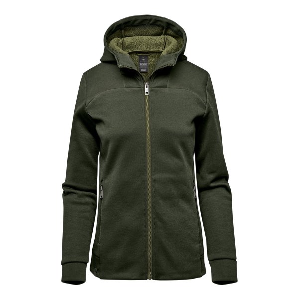 Zoom bild av Women's Antares Performance Hoody, cypress/chive
