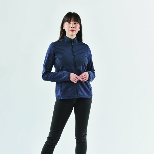 Zoom bild av Women's Cascadia Hybrid Performance Jacket, midnight