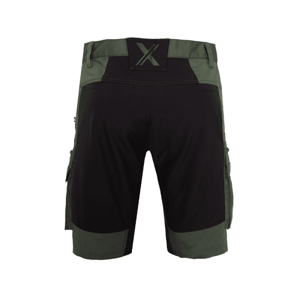 Zoom bild av Service Stretch Shorts, green/black