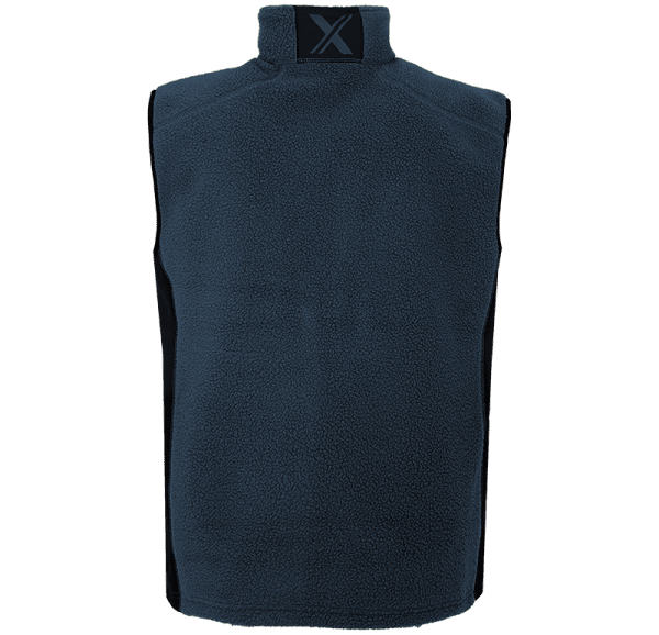 Zoom bild av Pile Fleece Vest, navy/black