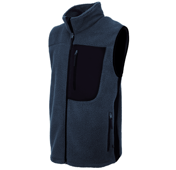 Zoom bild av Pile Fleece Vest, navy/black