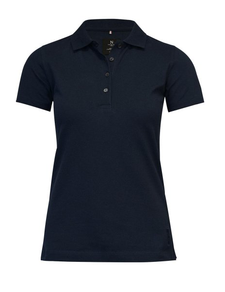 Zoom bild av Woman Stretch deluxe polo, navy