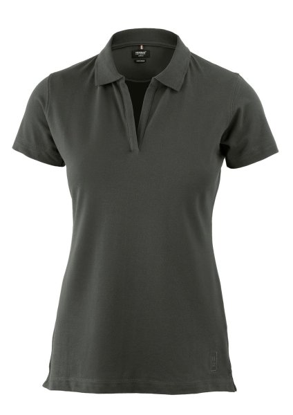 Zoom bild av Woman Stretch deluxe V-neck polo, olive