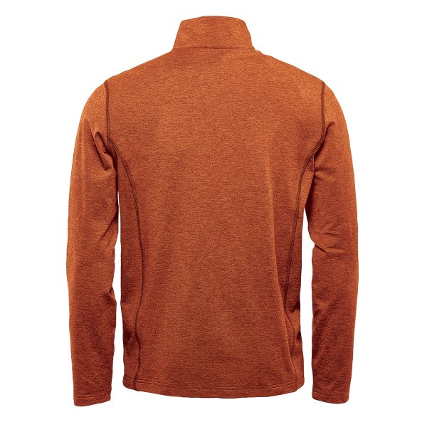 Zoom bild av Men's Treeline Performance 1/4 Zip Pullover, rust heather