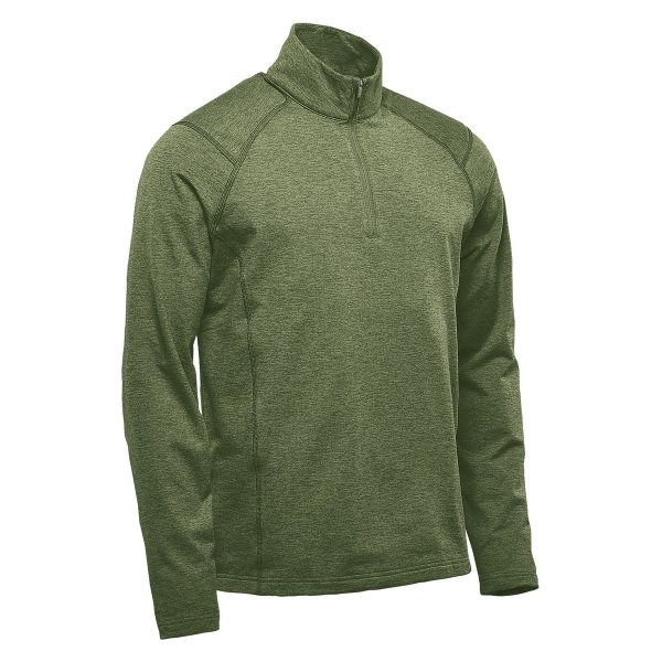 Zoom bild av Men's Treeline Performance 1/4 Zip Pullover, sage green heather