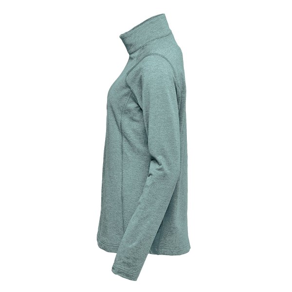 Zoom bild av Women's Treeline Performance 1/4 Zip Pullover, ice blue heather
