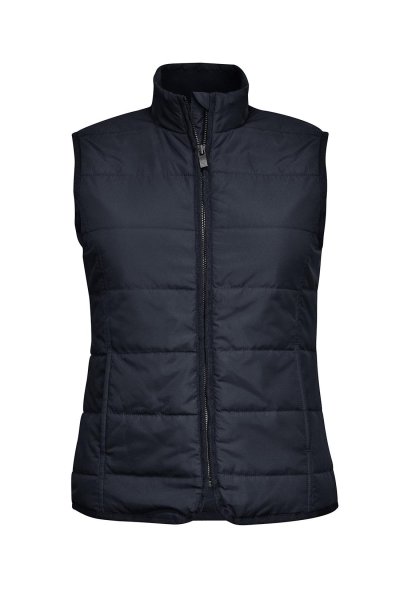 Zoom bild av Woman horizontal quilted gilet, navy