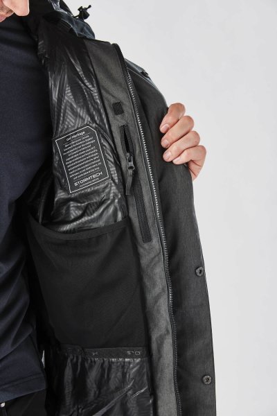 Zoom bild av Men's Oslo HD Parka, grey heather