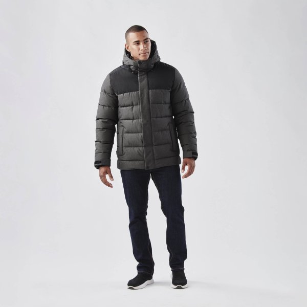 Zoom bild av Men's Oslo HD Parka, grey heather
