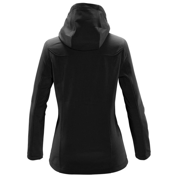 Zoom bild av Women's Orbiter Softshell Hoody, black/azur