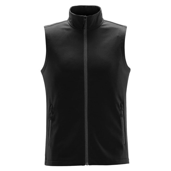 Zoom bild av Men's Orbiter Softshell Vest, black/dolphin