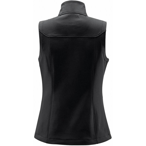 Zoom bild av Women's Orbiter Softshell Vest, black/dolphin