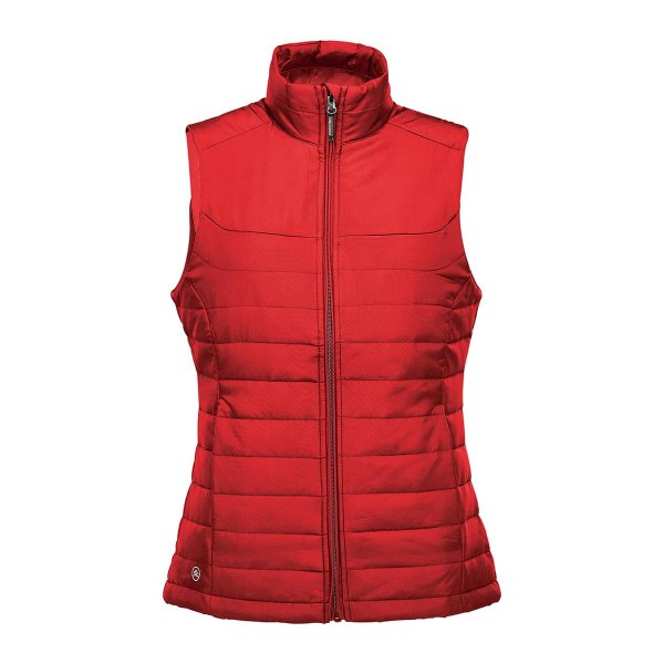 Zoom bild av Women's Nautilus Quilted Vest, red