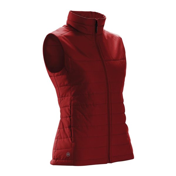Zoom bild av Women's Nautilus Quilted Vest, red