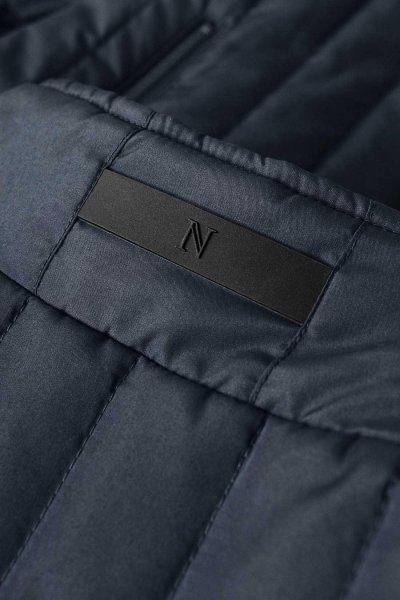 Zoom bild av Urban style quilted jacket, navy