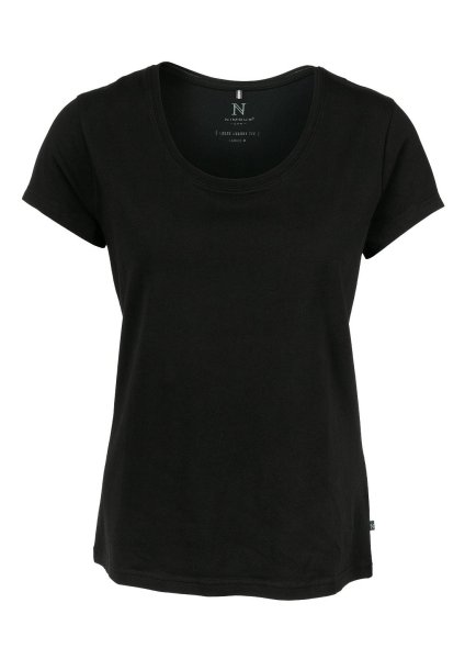 Zoom bild av Woman stretch tee comfort fit, black