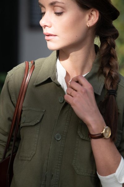 Zoom bild av Versatile overshirt, olive