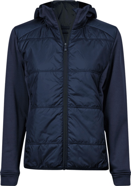 Zoom bild av Women's Hybrid-Stretch Hooded Jacket Navy