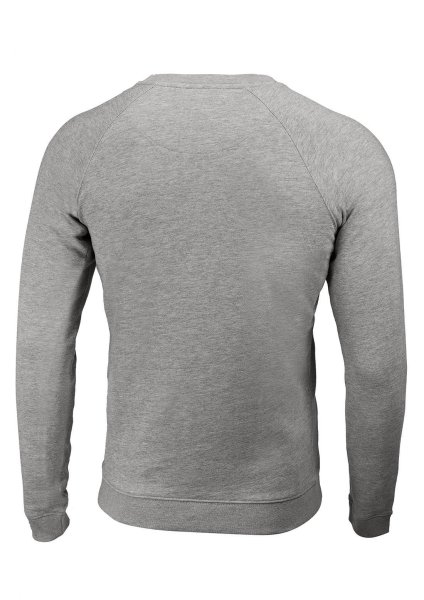 Zoom bild av Luxury lightweight crewneck, grey melange