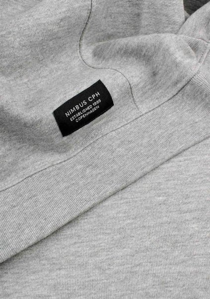 Zoom bild av Luxury lightweight crewneck, grey melange