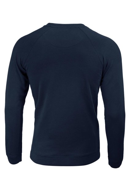 Zoom bild av Luxury lightweight crewneck, navy