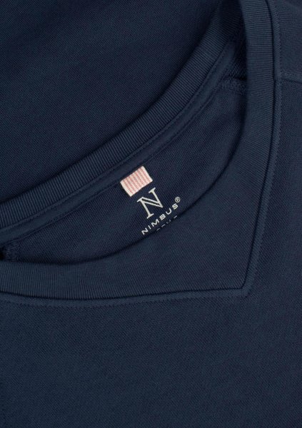 Zoom bild av Woman luxury lightweight crewneck, navy